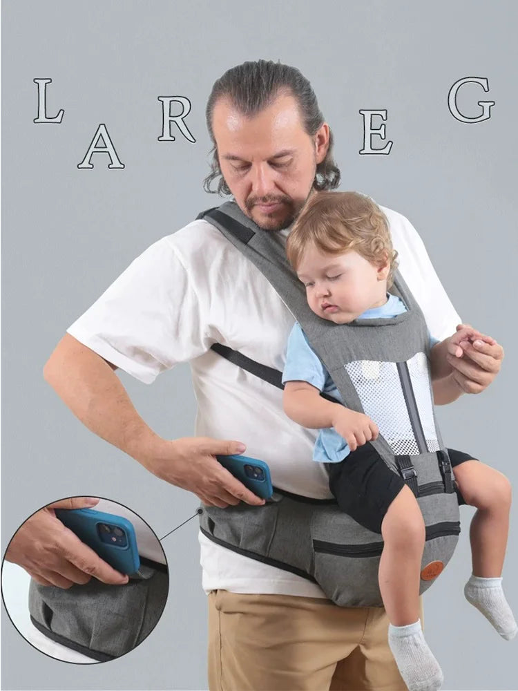 Dark Gray Maya Baby Carrier