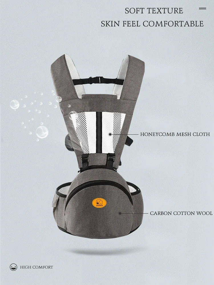 Dark Gray Maya Baby Carrier